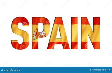 espana in capital letters